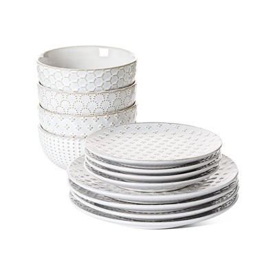 Nebula Vortex Dishwasher-Safe Ceramic Dinnerware Set