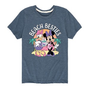 Boys' - Disney - Beach Besties Short Sleeve Graphic T-Shirt - 1 of 4
