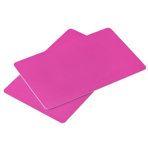 Unique Bargains Waterproof Durable ID Badge Printer Blank Plastic Card 50 Pcs - 1 of 3