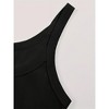 Imily Bela Women's Basic Summer Casual Sexy Scoop Neck Sleeveless Cotton Tank Top - 3 of 4