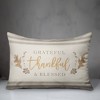 Creative Products Grateful Thankful Blessed Stripes 20 x 14 Indoor / Outdoor Pillow - 3 of 3