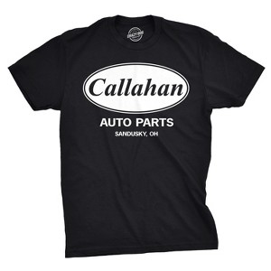 Mens Callahan Auto T shirt Funny Shirts Cool Humor Graphic Saying Sarcasm Tee - Crazy Dog Men's T Shirt - 1 of 4