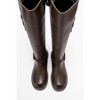 Sia - Cognac Stretch-Panel Flat Knee-High Boot (Women) | Prologue Shoes - 2 of 4