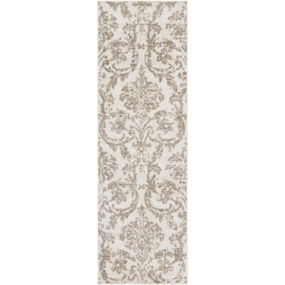 Nourison Jubilant Farmhouse Vintage Damask Area Rug