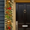 National Tree Company 72 in. Decorated Christmas Garland with Battery Operated LED Lights - 2 of 3