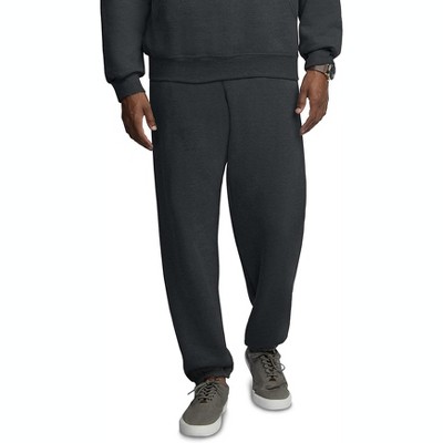 Fruit Of The Loom Mens Eversoft Fleece Extended Sizes Elastic Bottom Sweatpants