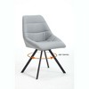 NicBex Set of 2 Dining Chairs with Metal Legs,Thickened Fabric Armless Chairs for Kitchen,Living Room - 4 of 4