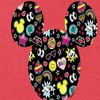 Women's - Disney - Mickey And Minnie Doodles Short Sleeve Graphic T-Shirt - 2 of 4