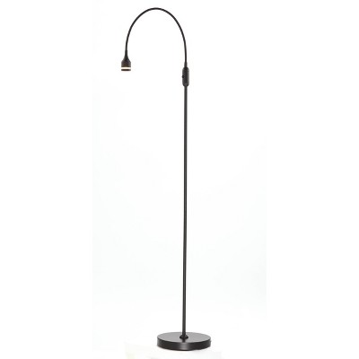 45" x 56" Prospect Floor Lamp (Includes LED Light Bulb) Black - Adesso