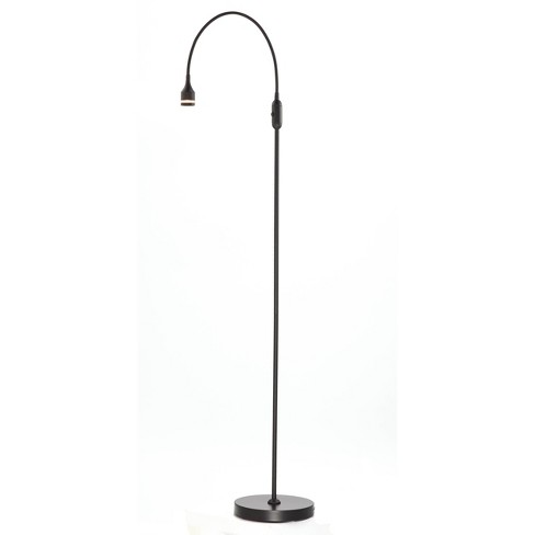 45" x 56" Prospect Floor Lamp (Includes LED Light Bulb) Black - Adesso - image 1 of 3