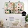 Stupell Industries Minty Garden Flowers 2pc Floating Frame Art Set - 3 of 4