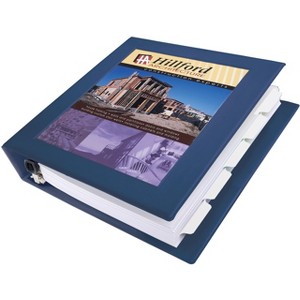 Avery Heavy-Duty Framed View 3-Ring Binder, 1.5" One Touch EZD Rings, 1 Navy Blue Binder (68059) - 1 of 4