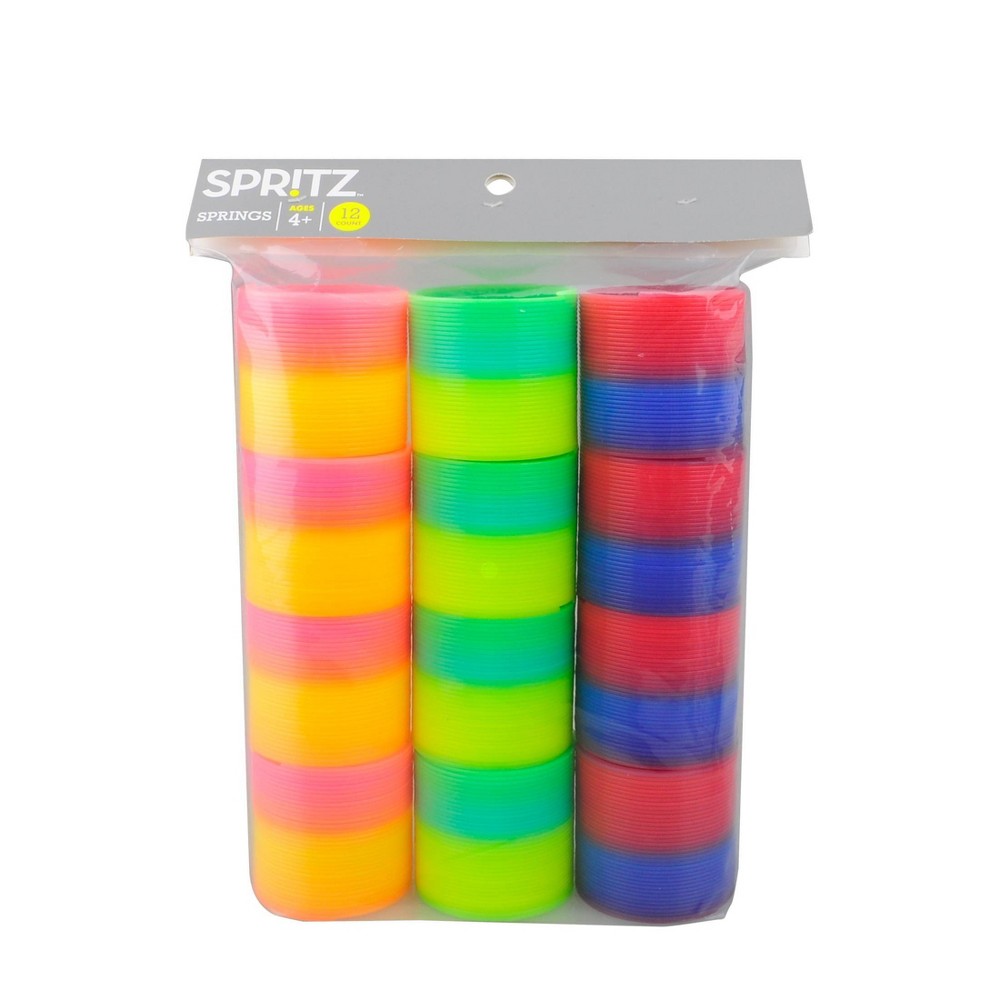 12ct Plastic Spring Party Favors - Spritz Pack 4 