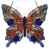CHLOE Lighting Mariposa Tiffany-glass Butterfly Window Panel 24x22.5 - 2 of 4