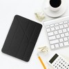 Insten - Tablet Case for iPad Pro 12.9" 2020, Multifold Stand, Magnetic Cover Auto Sleep/Wake, Pencil Charging, Black - 3 of 4