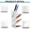 Unique Bargains PVC Space Saving 5 Slots Design Marker Organizers 3.6" x 8.1" 2 Pcs - 3 of 4