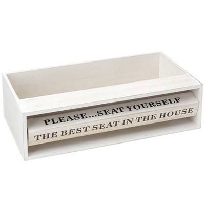 The Lakeside Collection Toilet Tank Topper Tray