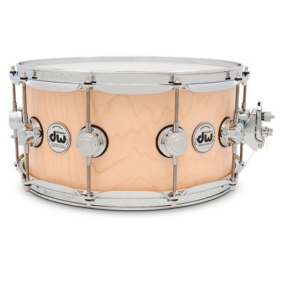 DW Collectors Series 333 Satin Oil Maple Snare Drum With Chrome Hardware 14 x 6.5 in.
