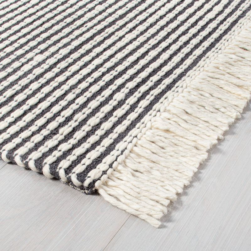 Textured Stripe Area Rug - Hearth & Hand™ with Magnolia, 3 of 12