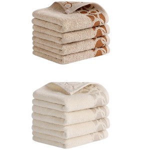 REGALWOVEN Cotton Jacquard Soft Absorbent Hand Towel for Bathroom Home 13" x 29" - 1 of 4