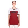 MLB Arizona Diamondbacks Women's Bi-Blend Ringer T-Shirt - 2 of 4