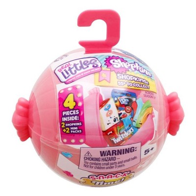 Shopkins Snack Time! Snackball Capsule Mystery Box, Series 17 (1