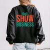 That's Show Business Puff/Glitter - Womens Lightweight Garment Dyed Sweatshirt - 3 of 3