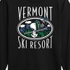 Boys' - Peanuts - Snoopy and Woodstock Vermont Ski Resort Long Sleeve Graphic T-Shirt - 2 of 4