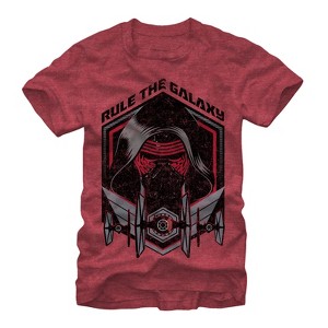 Men's Star Wars The Force Awakens Kylo Ren Rule the Galaxy T-Shirt - 1 of 4