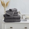 Market & Place Cotton Quick Dry Textured 6-Pack Hand Towel Set - 4 of 4