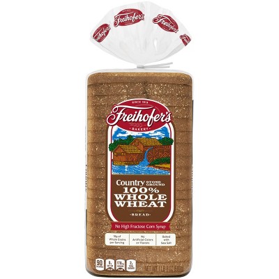 Freihofer's 100% Whole Wheat Country Bread - 24oz