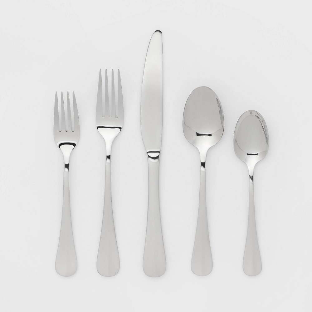 Photos - Other Appliances 20pc Sussex Flatware Set Silver - Threshold™