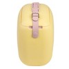 Polarbox Retro Vintage Design 6 Cans/6qt Portable Cooler Hard-Sided Bag - Yellow/Baby Rose - 3 of 3