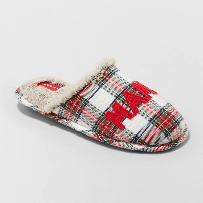 Ss Techno Dearfoam Buffalo Plaid Slippers Dearfoams Women's Mama