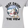 Women's - Disney - Just Enjoy The View Juniors Fitted Graphic T-Shirt - image 2 of 3