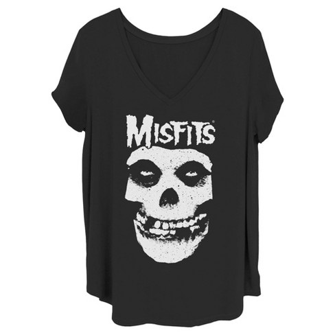 T-shirt Vintage Misfits Skull Fiend 2002 - Taille L Blanc - Neuf Avec étiquettes