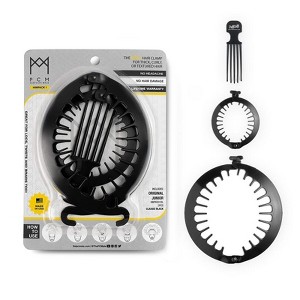 Original 5”, Junior 3” and Mini PuffCuff HimPack - For Curly, Kinky, Textured, Locs, and Braided Hair - Painless, Damage-Free Styling Tool - 1 of 4