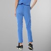 Members Only Women’s Scrub Jogger Cargo Pant with Open Bottom Leg (Printed Waist Pocket Bags) - 4 of 4