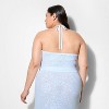 Women's Rose Pointelle Halter Pullover Sweater - Wild Fable™ - 3 of 3