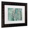 Trademark Fine Art - Julia Purinton Blue Birch Matted Framed Art - 3 of 4