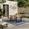 Nourison Horizon Indoor/Outdoor Modern Stripes Flatweave Area Rug - 2 of 4