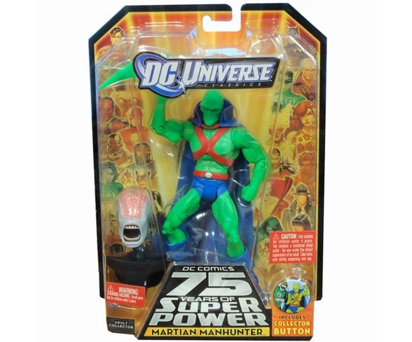 Mattel DC Universe Connect Figure Martian Manhunter Variant Weapon Arm