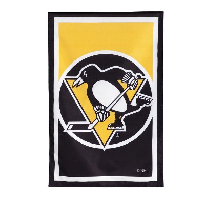 Flag, DS New Burlap, Reg, Pittsburgh Penguins