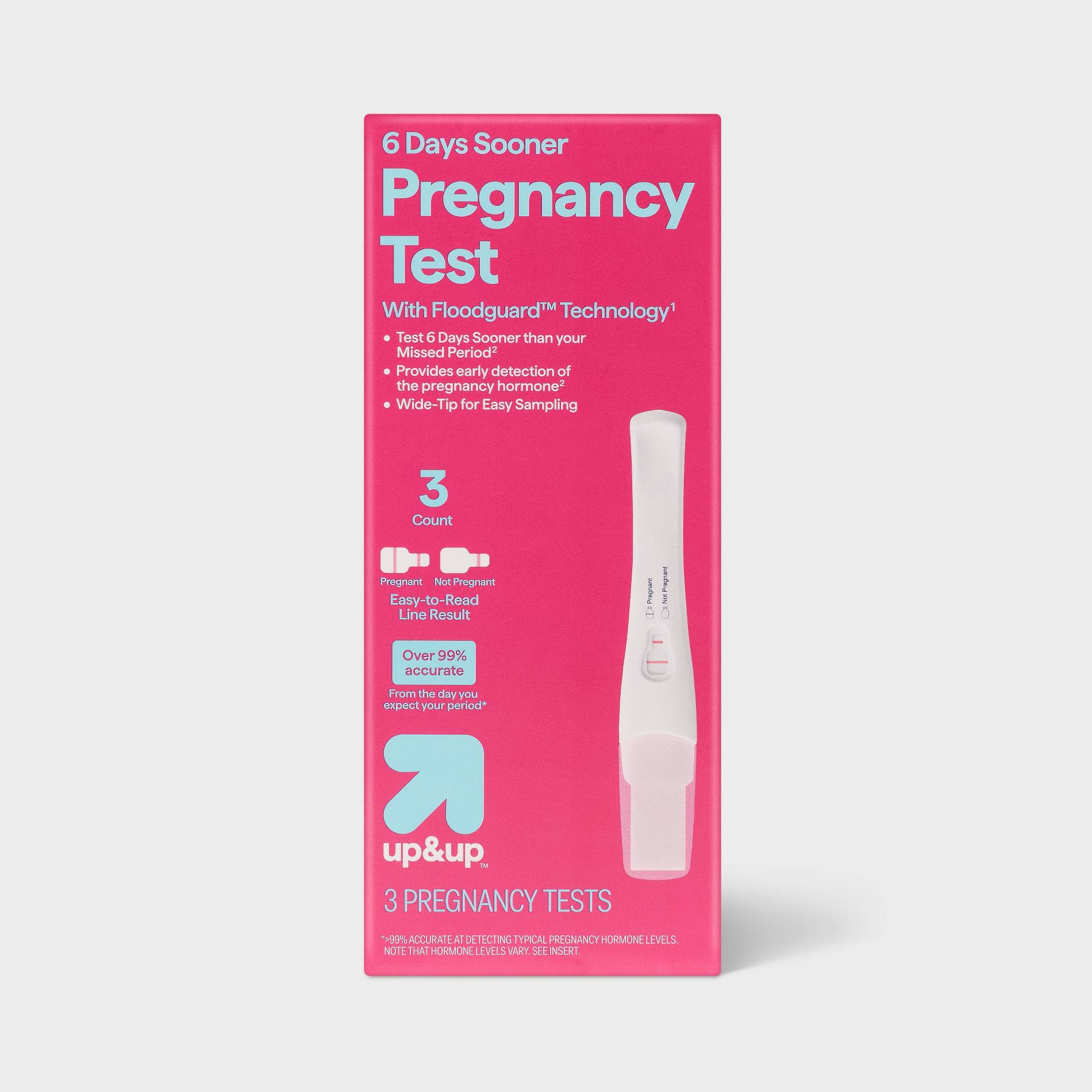 6 Days Sooner Pregnancy Test - up&up™