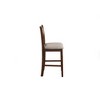 New Classic Furniture,Furniture Gia Solid Wood Counter Chairs In Cherry Brown (Set Of 2) - 4 of 4