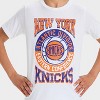 Boys' NBA New York Knicks Short Sleeve Graphic T-Shirt - White - 2 of 4