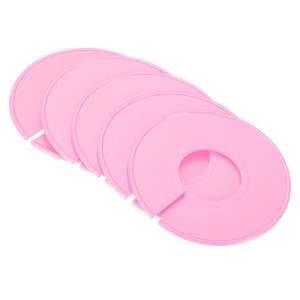 Unique Bargains Closet Clothing Rack Size Dividers Blank Labels Sorting Round Separator 12 Pcs - 1 of 3