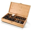 Master Massage Deluxe Basalt Massage Hot Stone Set with Bamboo Box - 2 of 4