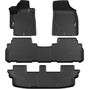 Floor Mats for Honda HRV, Heavy Duty Anti Skid All Weather TPE Floor Liners Fit for 2016-2022 Honda HRV Crew Cab - 1 of 4