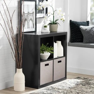 4/6 Cube Storage Organizer, display cabinet, Storage shelf, sideboard, Decorative Bookshelf - 1 of 4